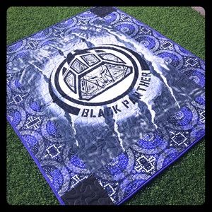 Handmade Black Panther Quilt